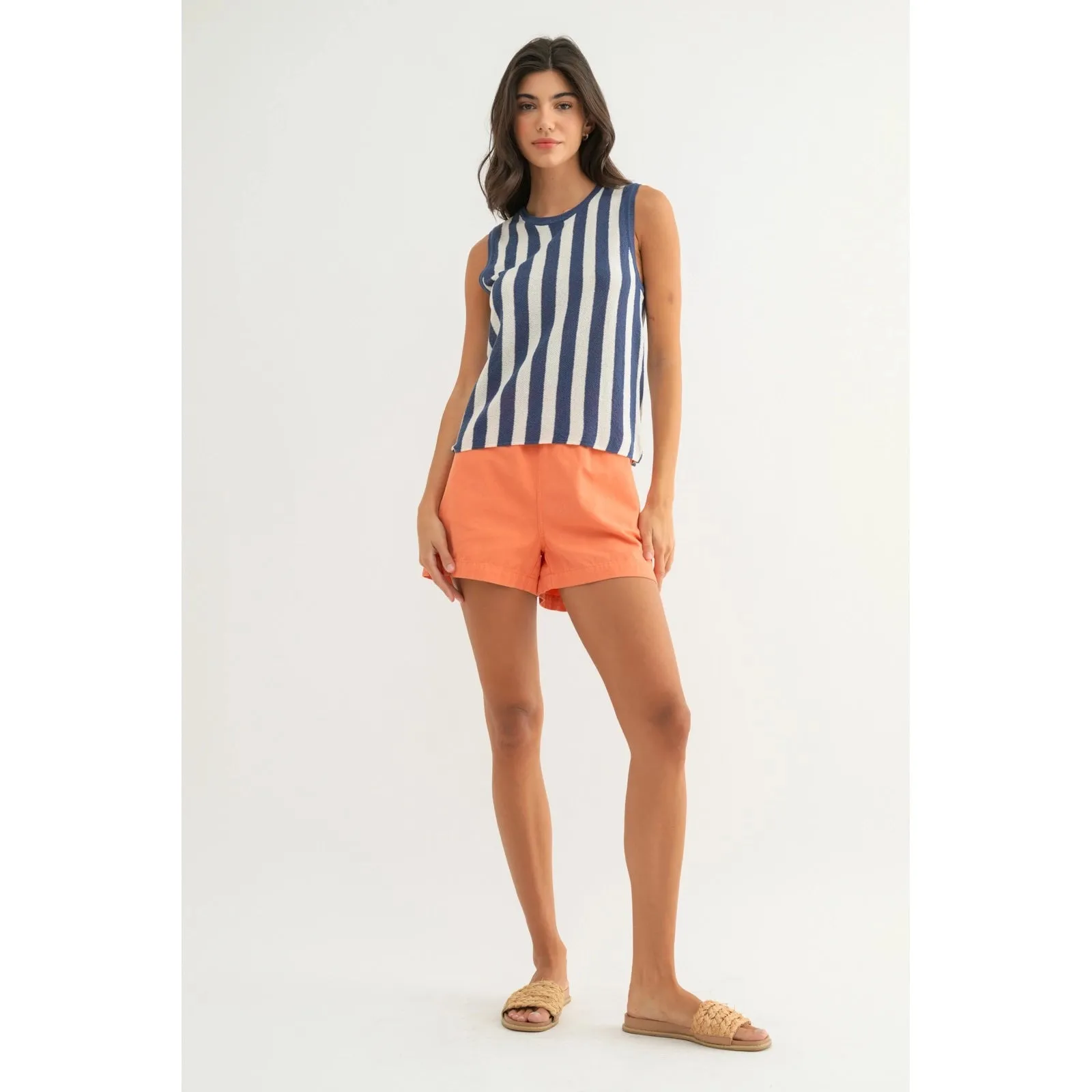 All The Stripes Sweater Tank