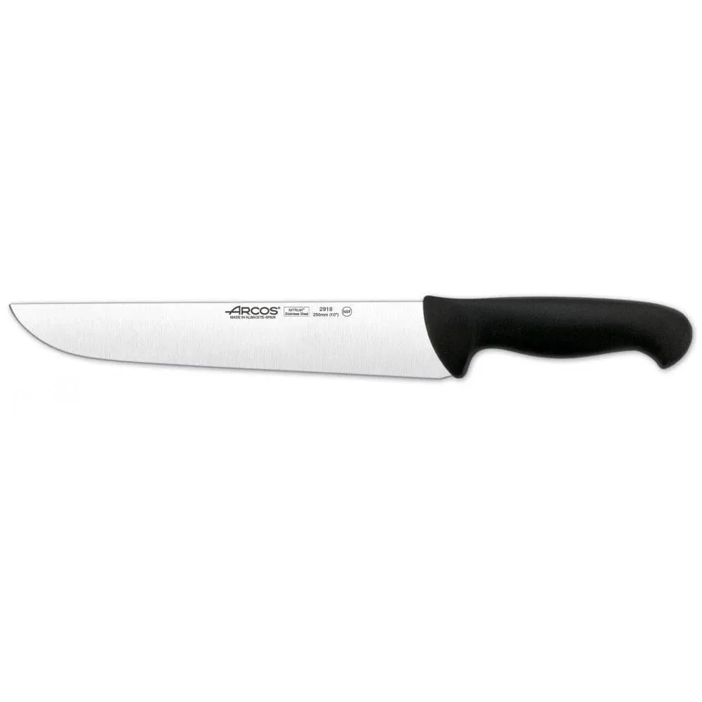 Arcos 291825 Butcher Knife 25 cm Black