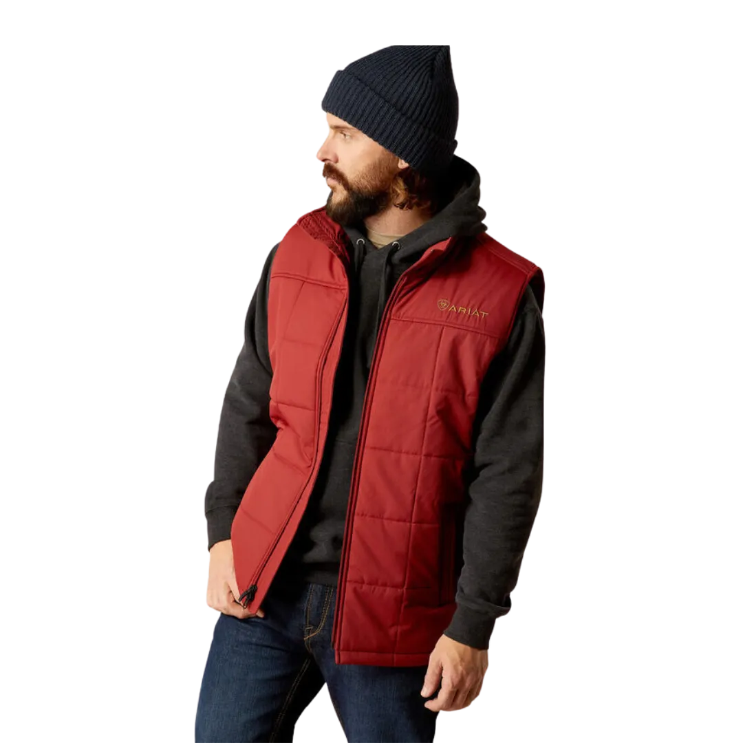 Ariat Men's Crius Insulated Rosewood Vest