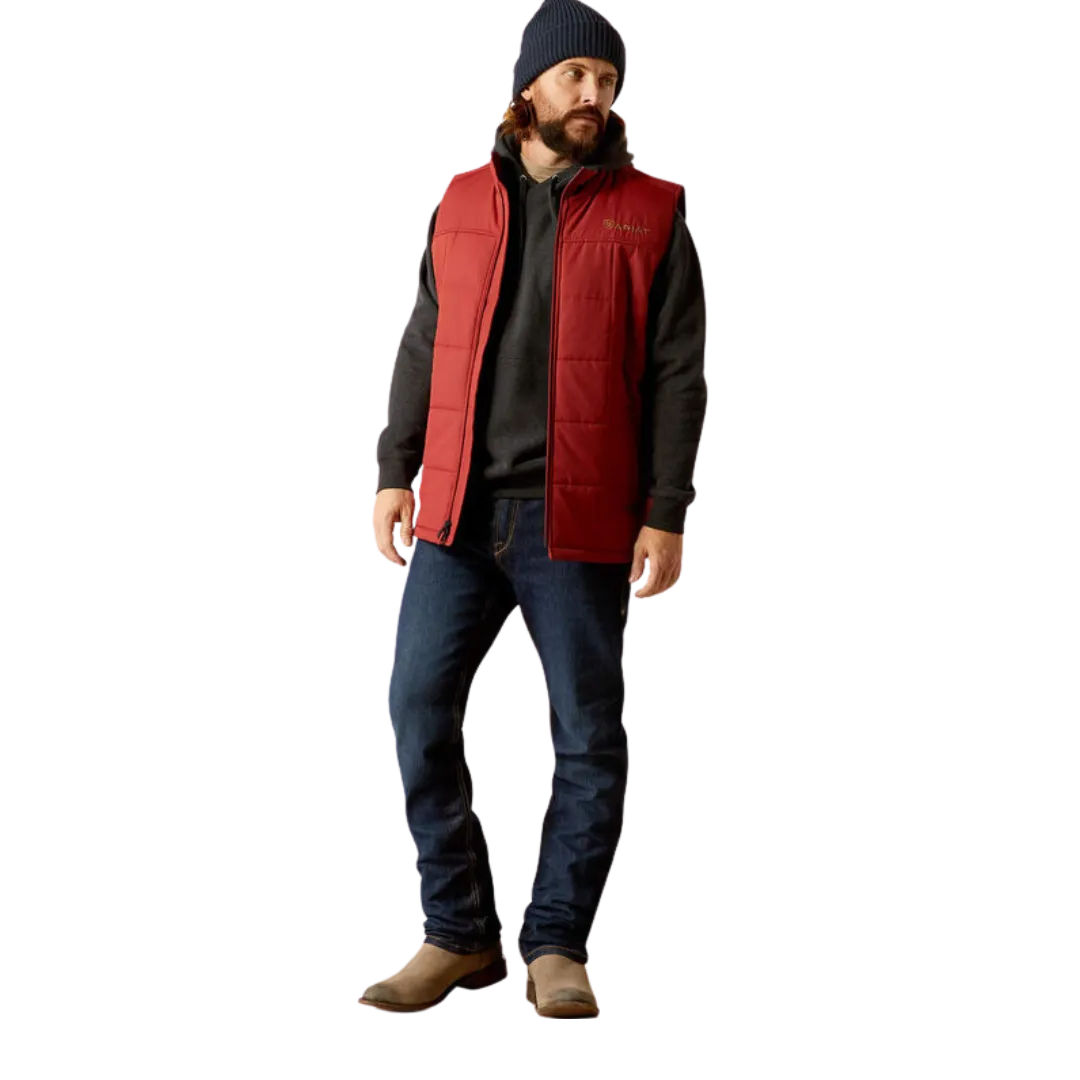 Ariat Men's Crius Insulated Rosewood Vest