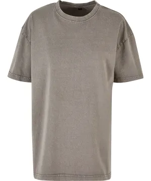 Asphalt - Women’s oversized acid wash tee
