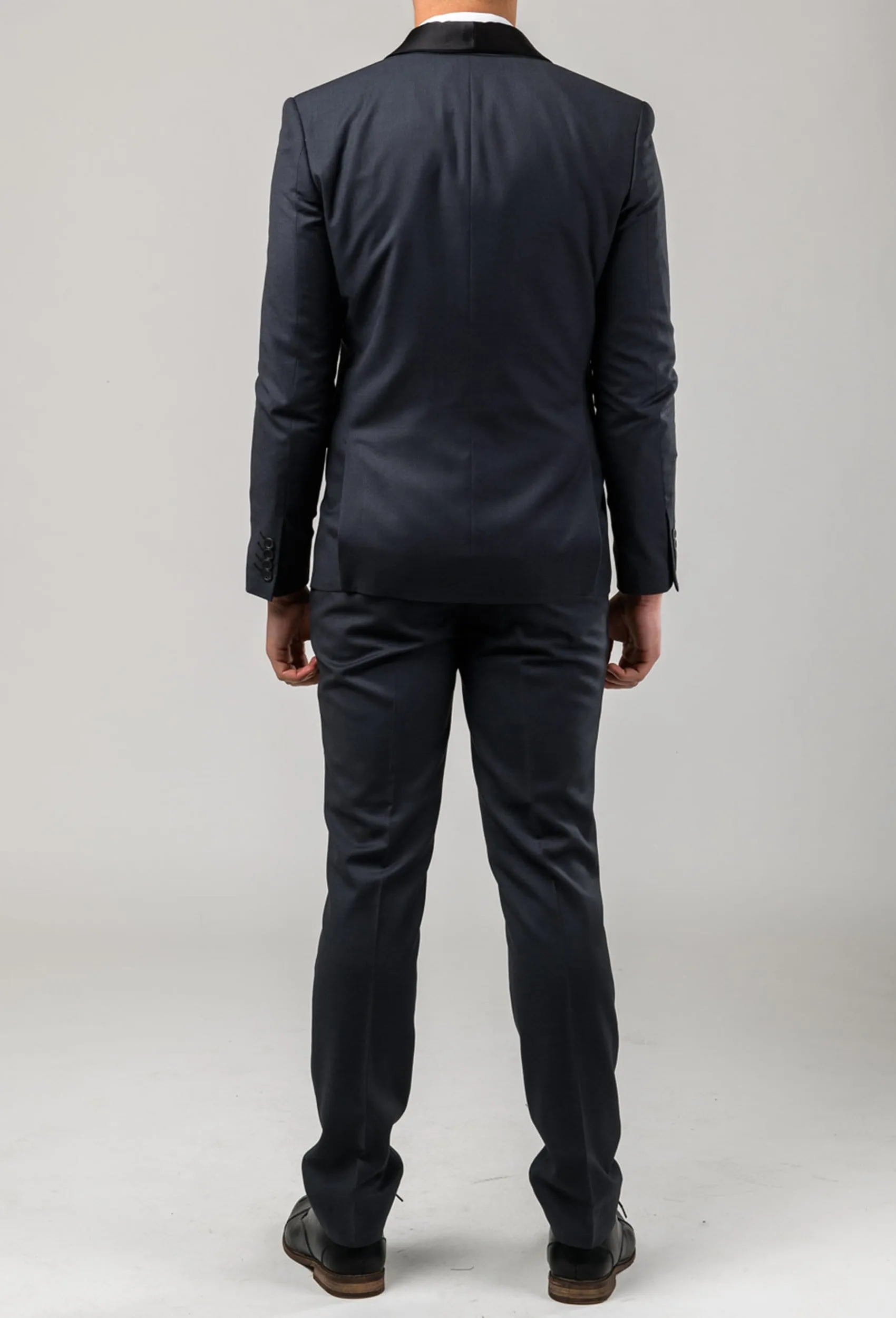 Aston slim fit laneport suit in charcoal