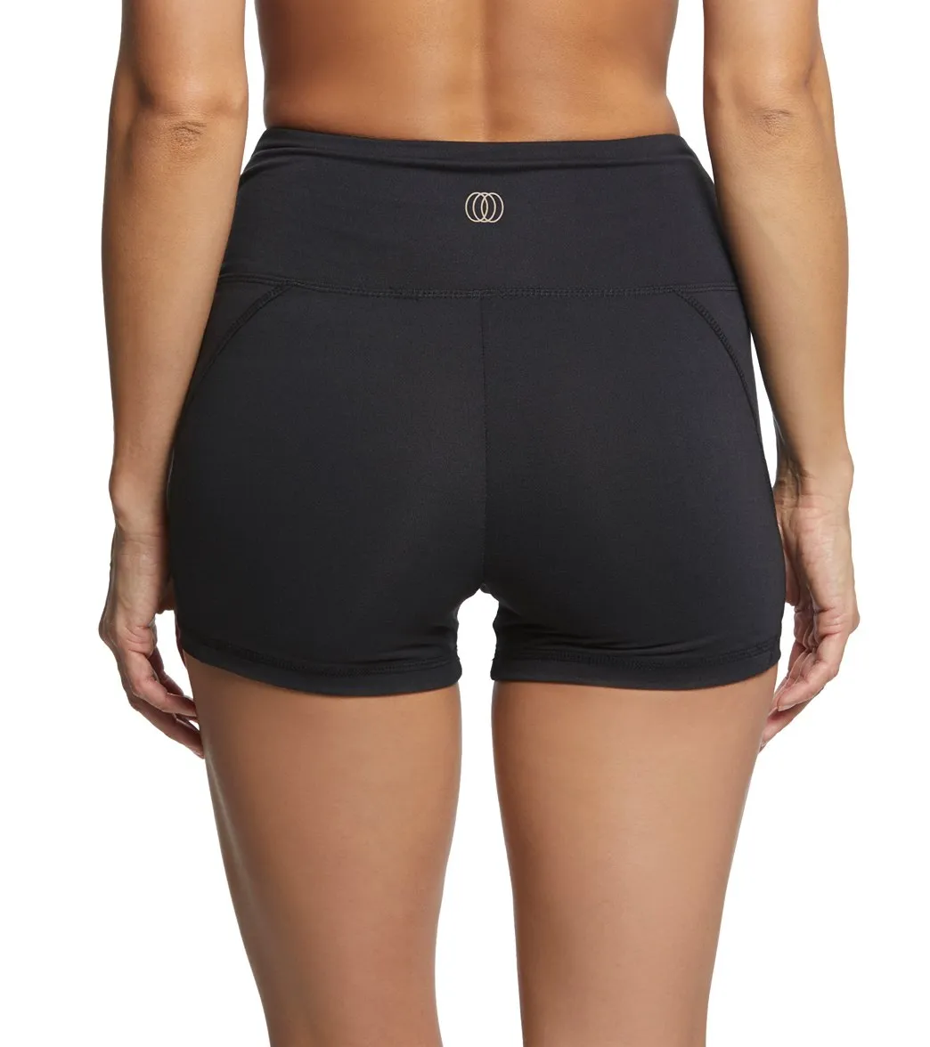 Balance Collection High Waist Wave Hottie Yoga Shorts