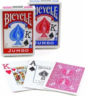 Bicycle Jumbo Index  Poker Siz