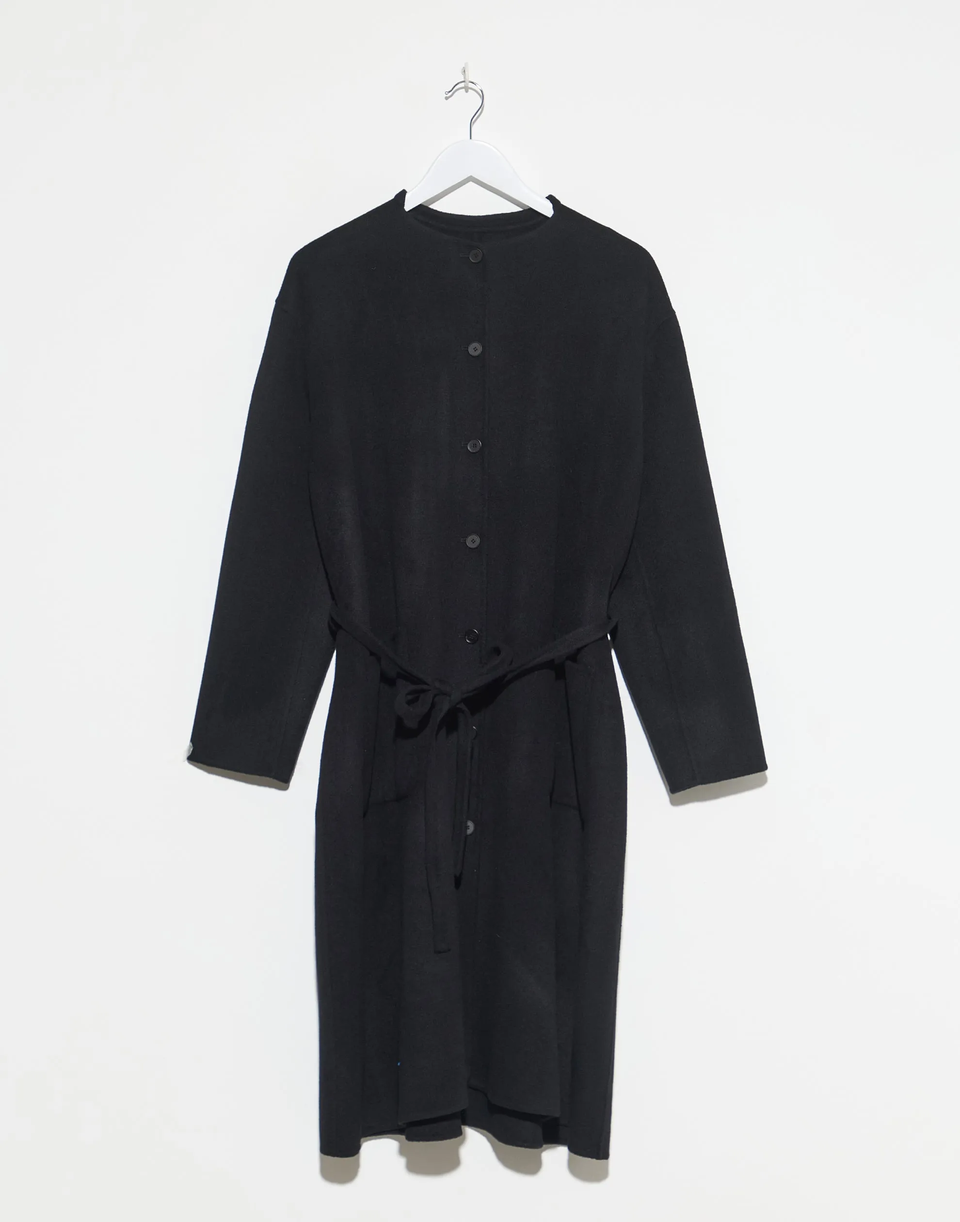 Black Cashmere Coat