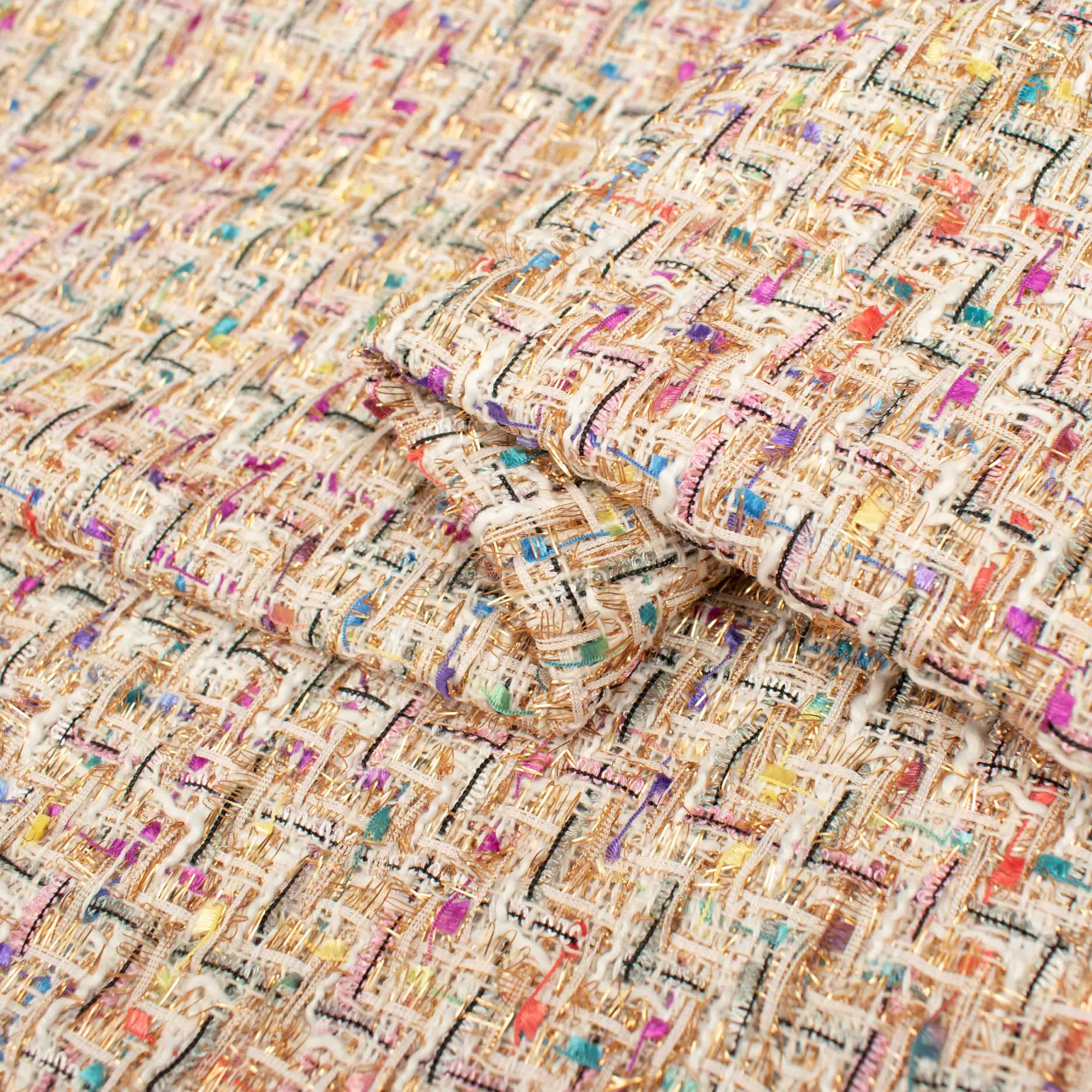 Boucle Tweed Suiting