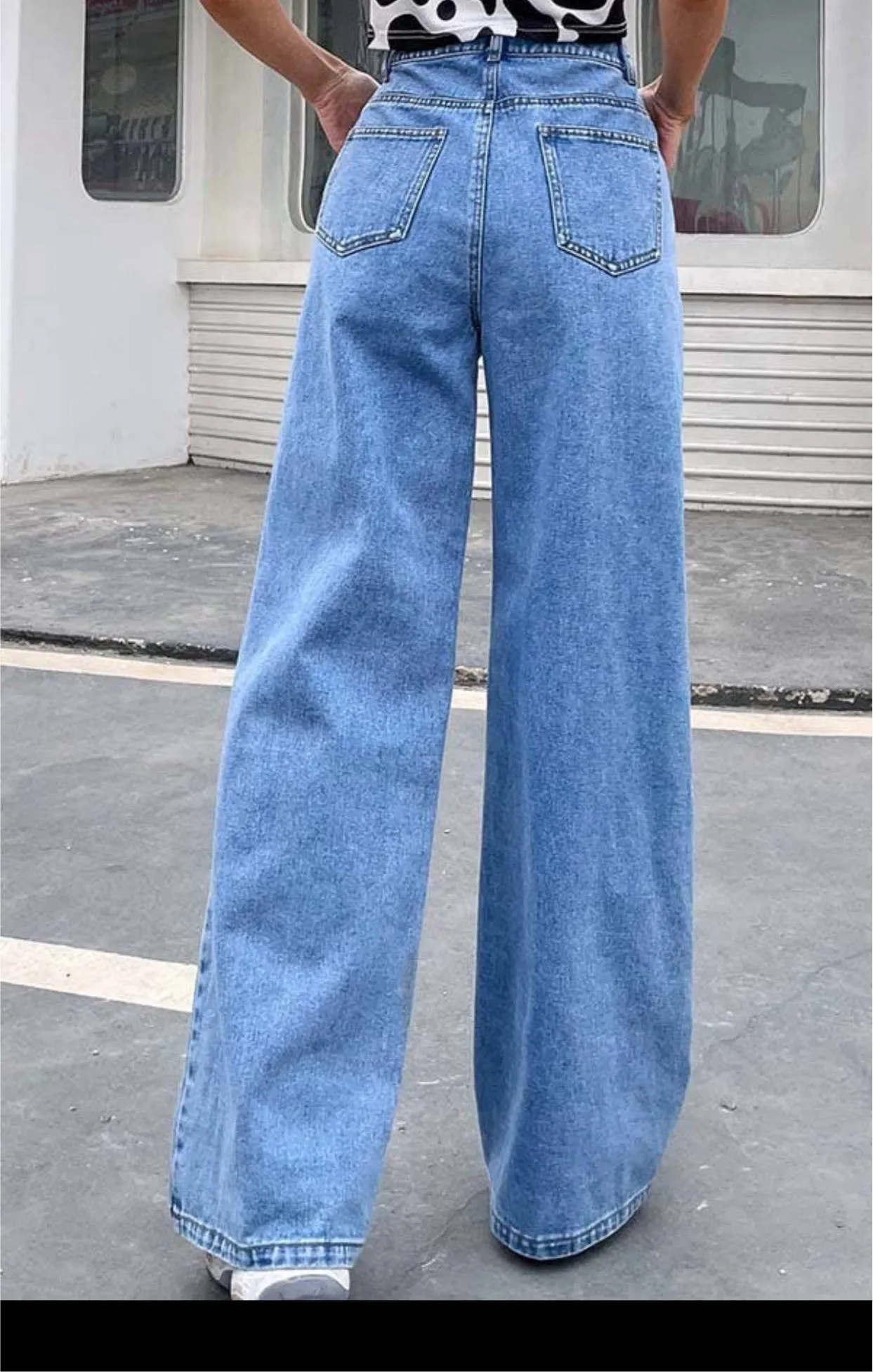 Carolina Loose High-waisted Jeans