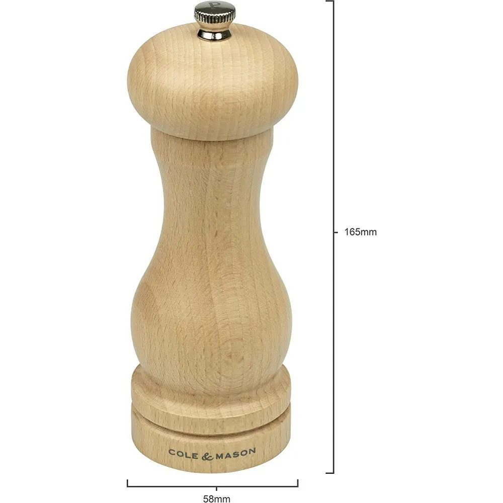 Cole & Mason 165mm Precision Capstan Pepper Mill