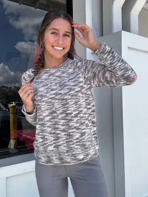 Colorwash Sweaters Roll Neck Crew