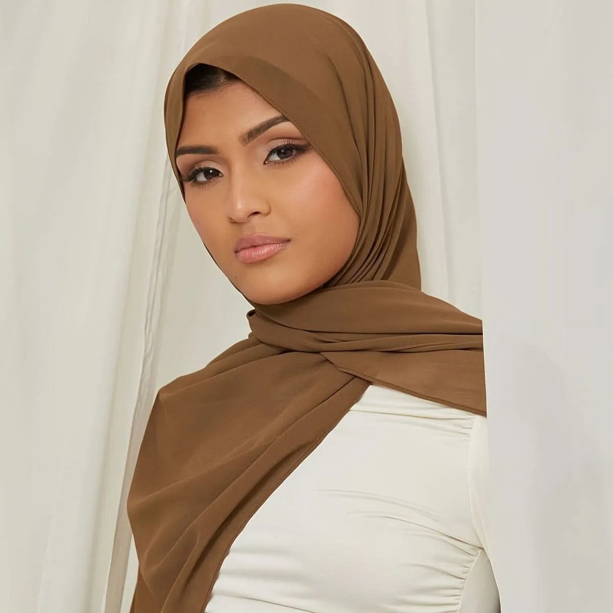 Elegant Women's Chiffon Scarf Shawl Wrap