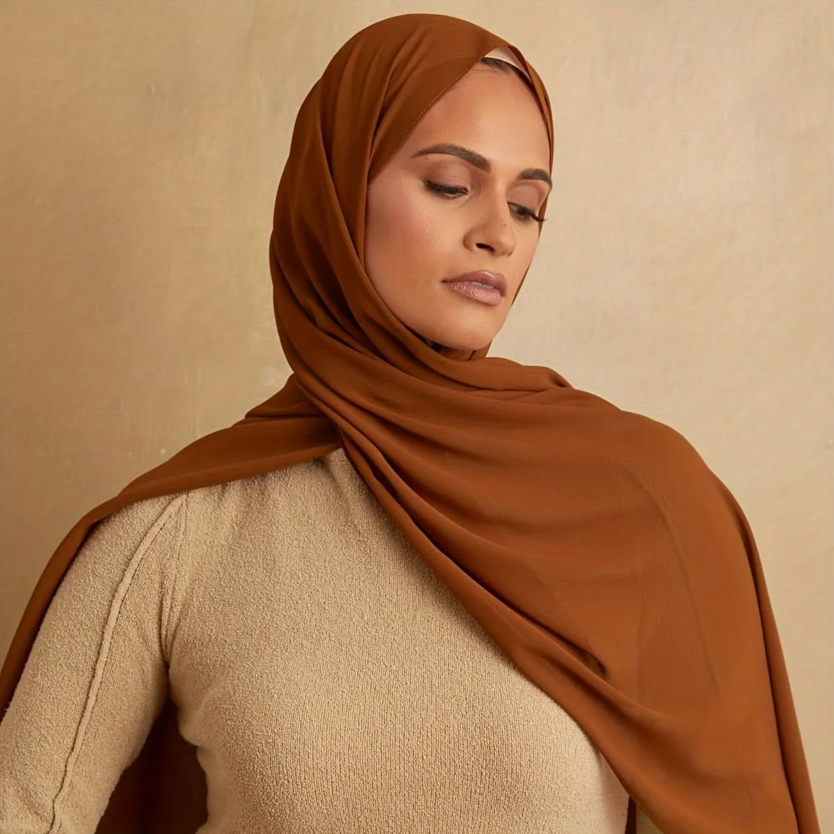 Elegant Women's Chiffon Scarf Shawl Wrap
