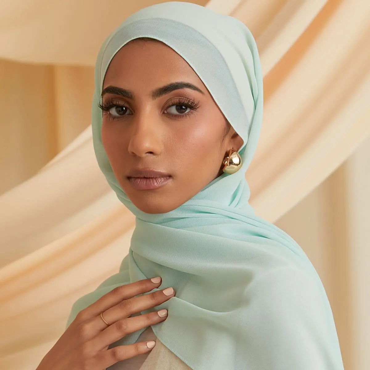 Elegant Women's Chiffon Scarf Shawl Wrap