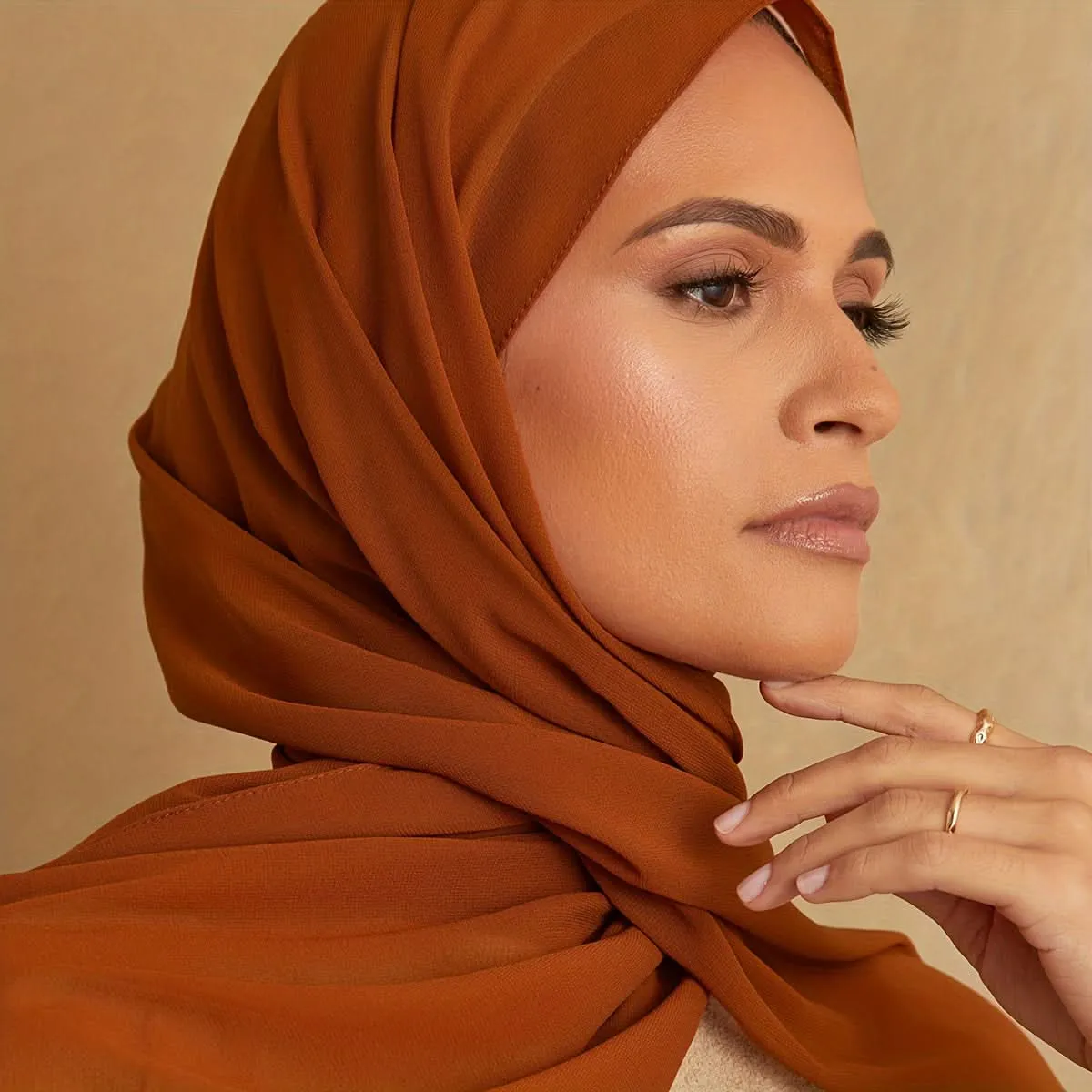 Elegant Women's Chiffon Scarf Shawl Wrap