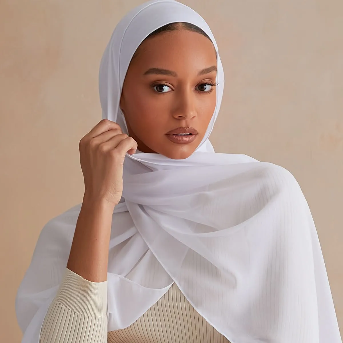 Elegant Women's Chiffon Scarf Shawl Wrap