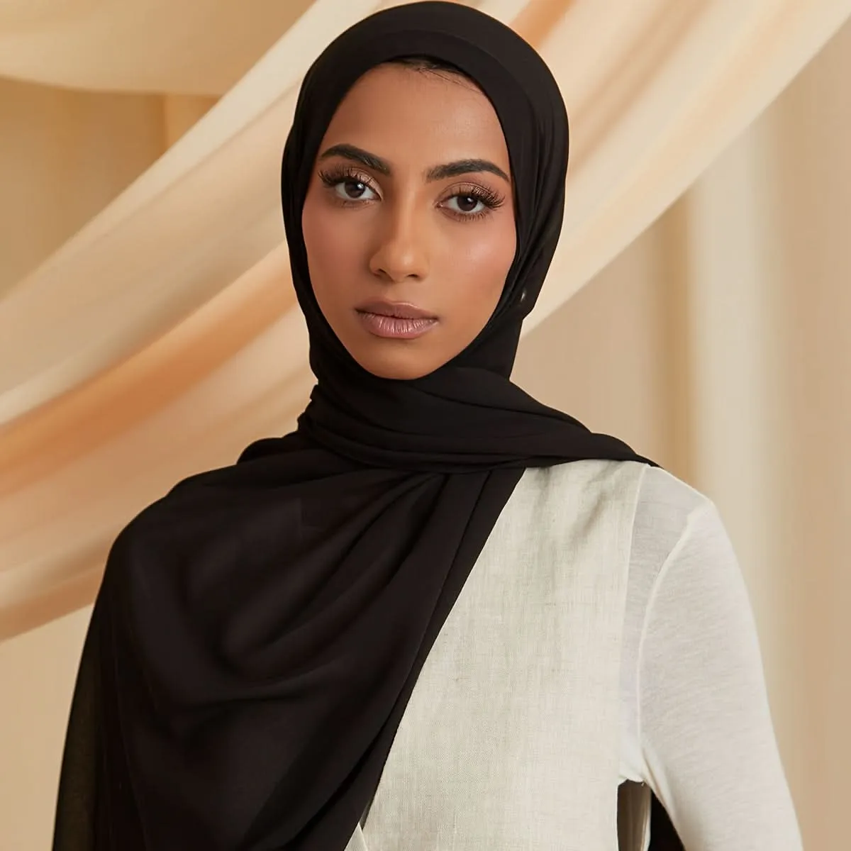 Elegant Women's Chiffon Scarf Shawl Wrap