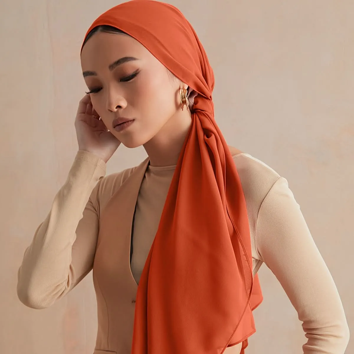Elegant Women's Chiffon Scarf Shawl Wrap