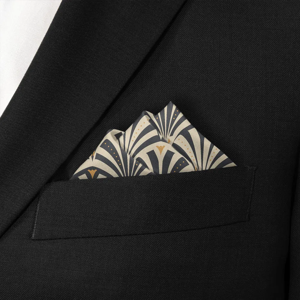 Fanfare Geometric Pocket Square