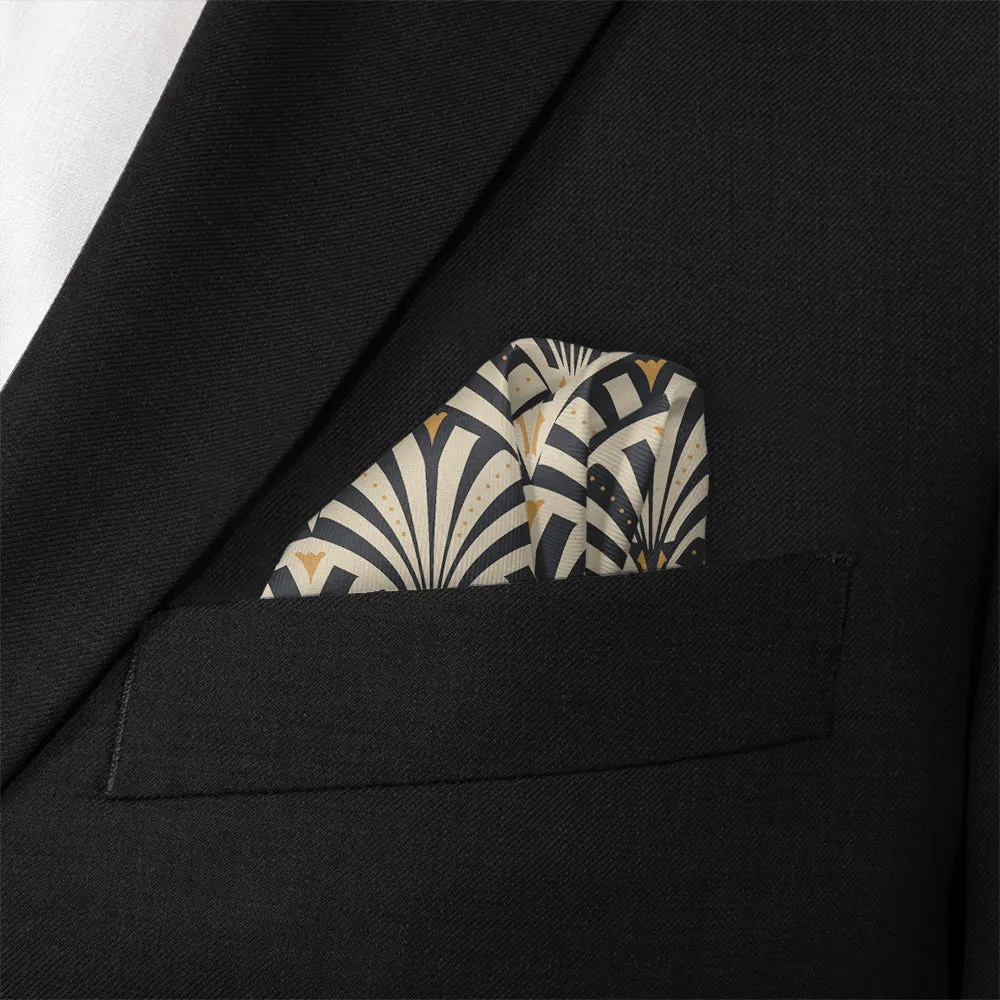 Fanfare Geometric Pocket Square