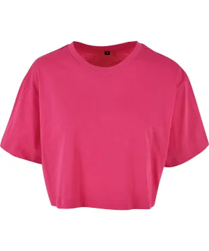 Hibiskus Pink - Women’s short oversized tee