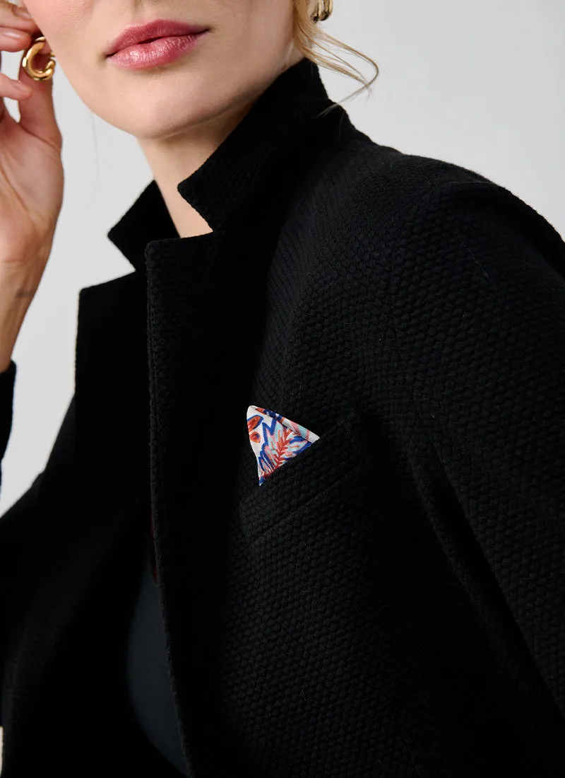 Honeycomb Slim Fit Jacket - Nero