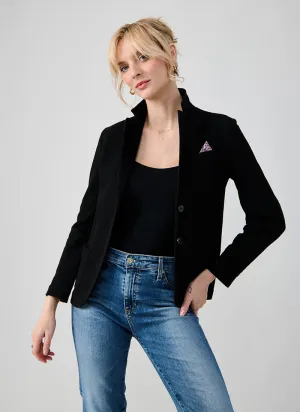 Honeycomb Slim Fit Jacket - Nero