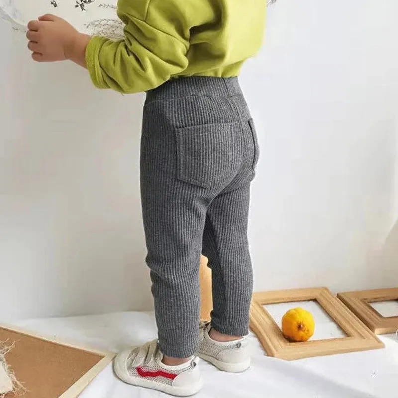 Infant Girls Cotton Tight Outdoor Leggings