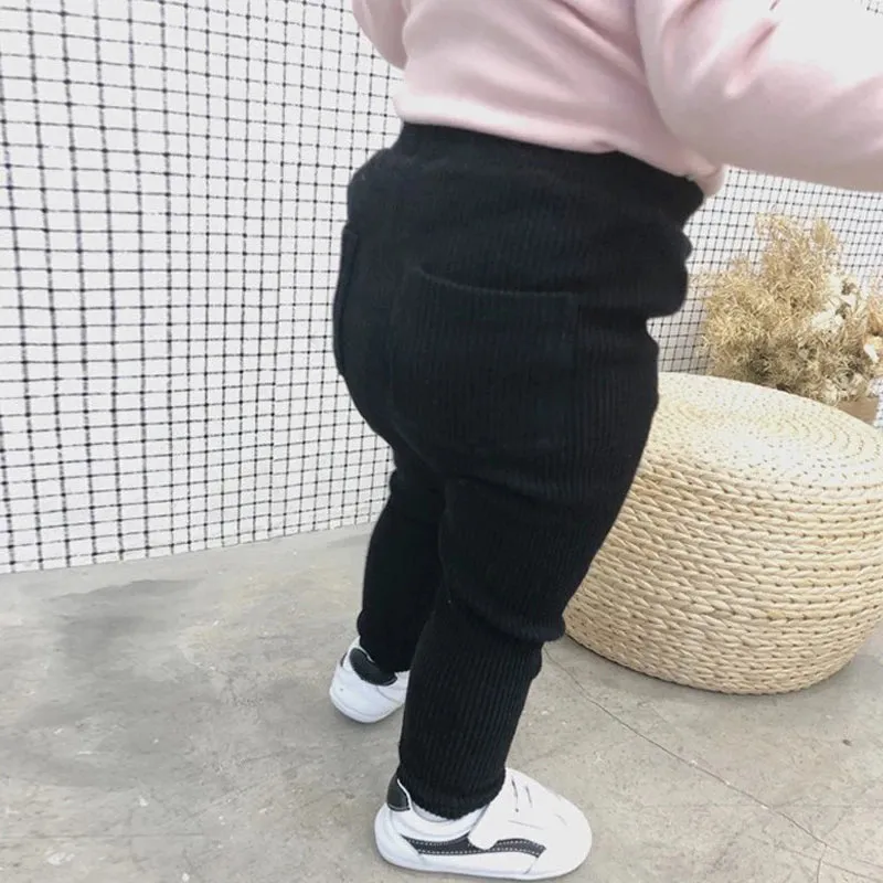 Infant Girls Cotton Tight Outdoor Leggings