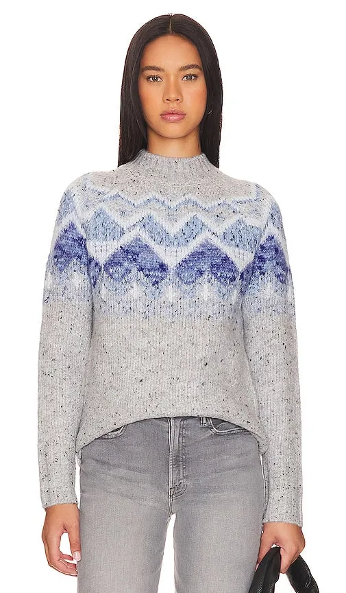 John & Jenn by Line Rae Sweater in Baby Blue