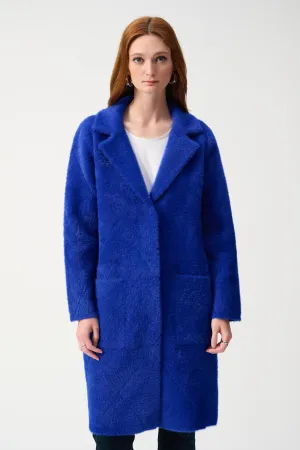 Joseph Ribkoff Royal Sapphire Knit Coat