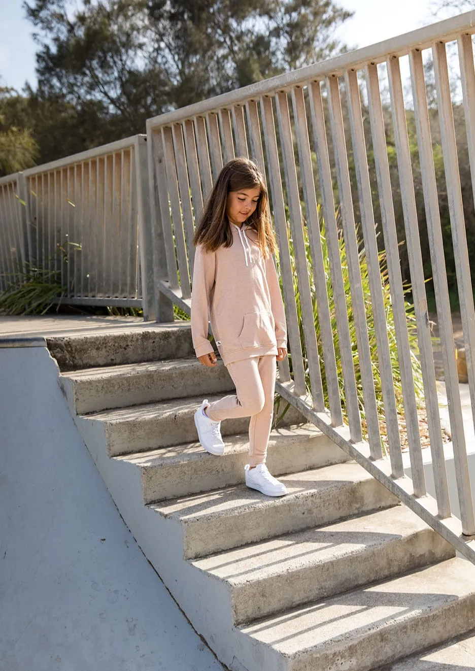 Kids Joggers - WARM BROWN