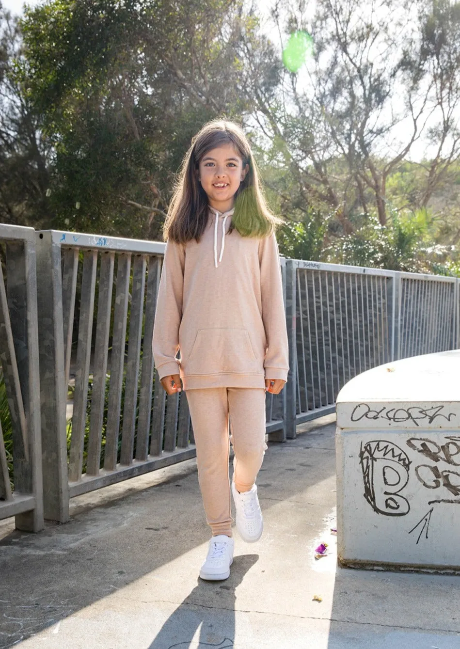 Kids Joggers - WARM BROWN