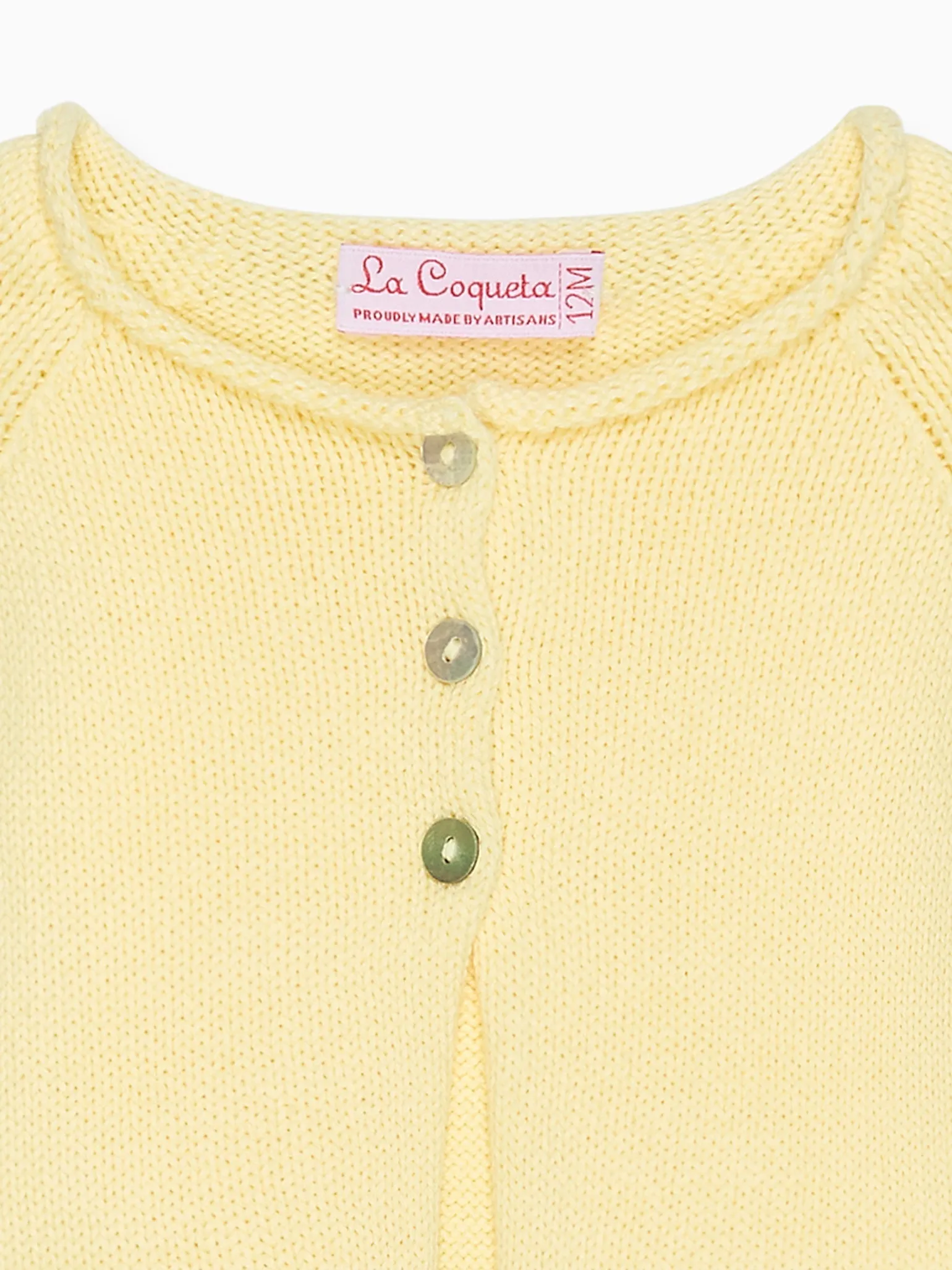 Lemon Denia Cotton Baby Cardigan