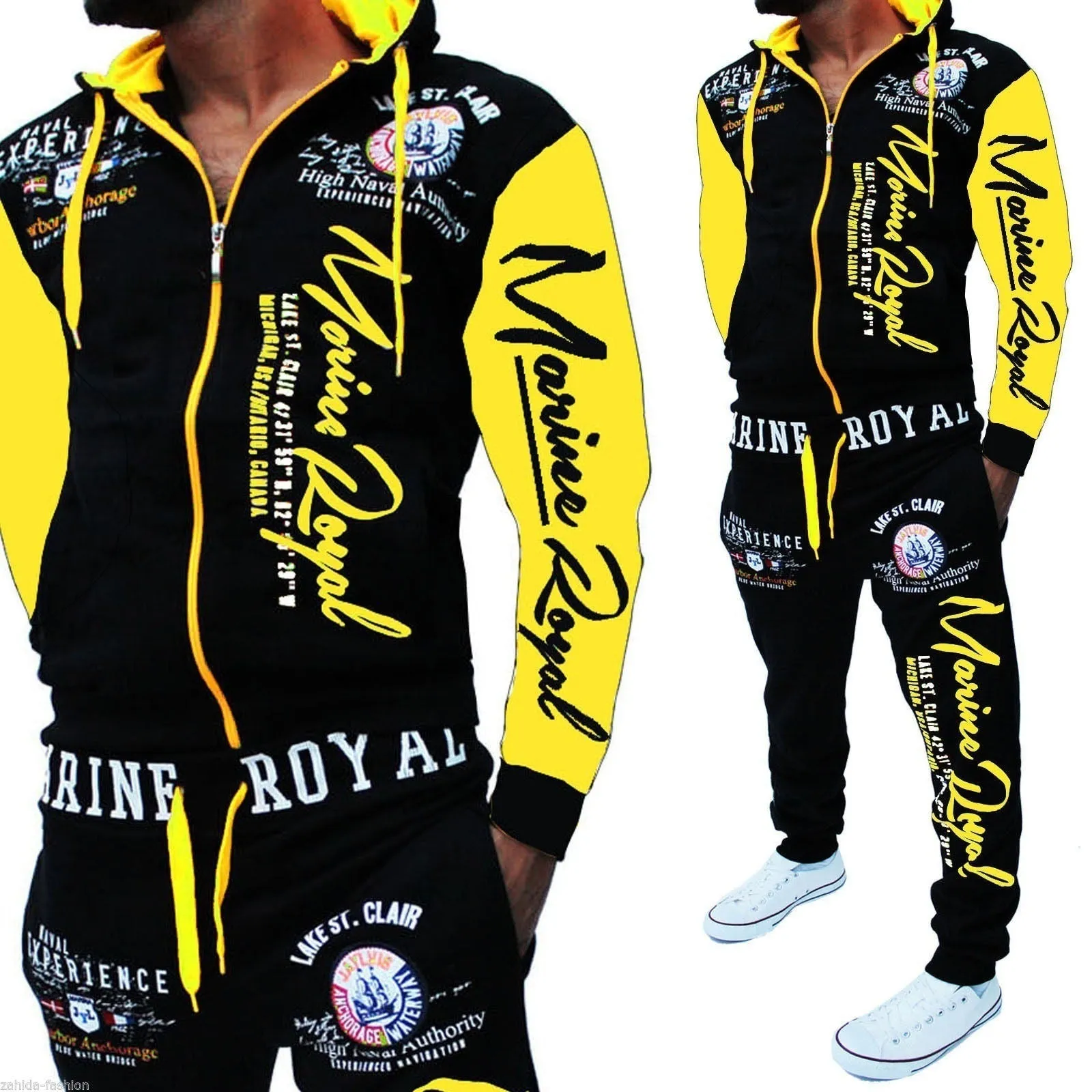Luna Men's Trendy Tracksuit Set