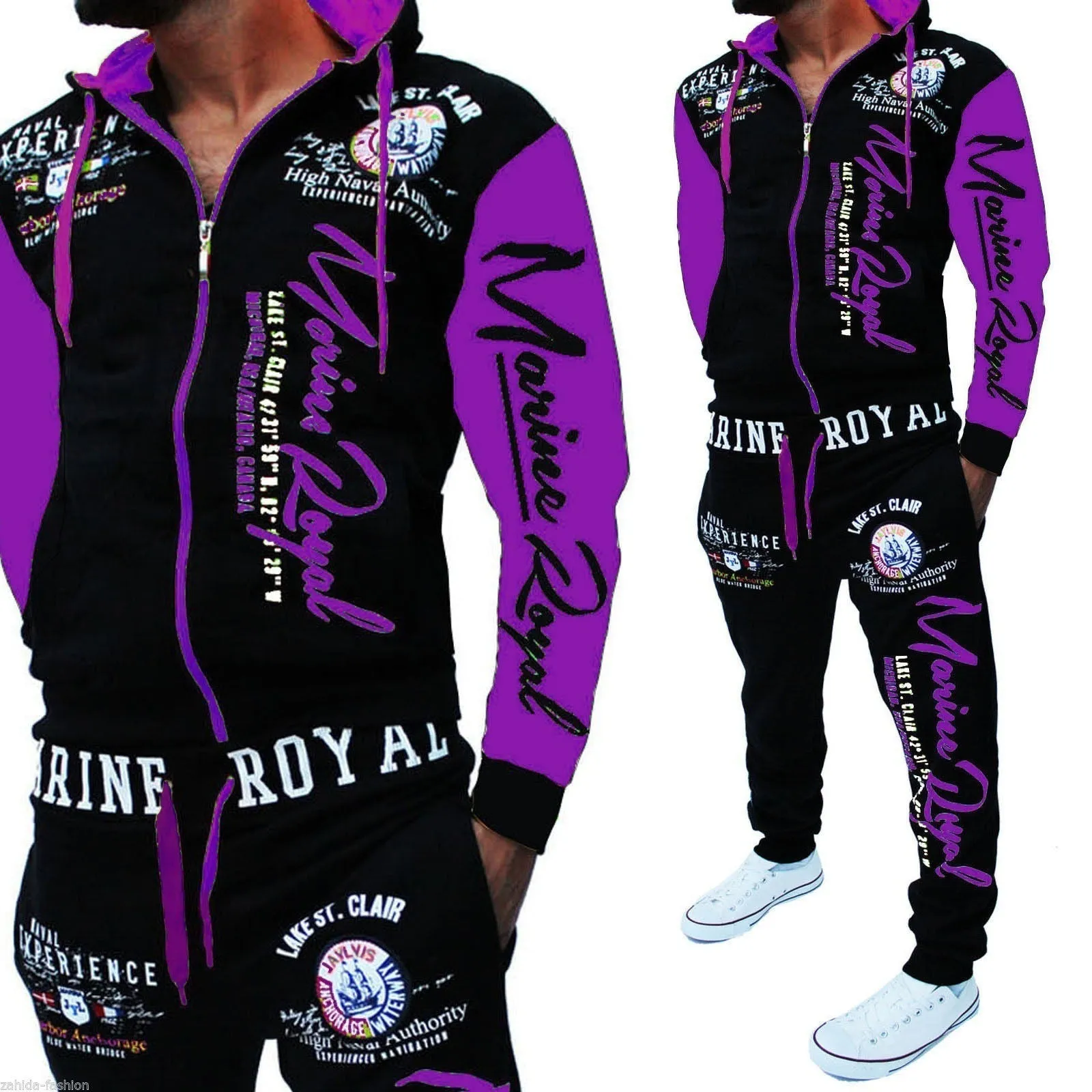 Luna Men's Trendy Tracksuit Set