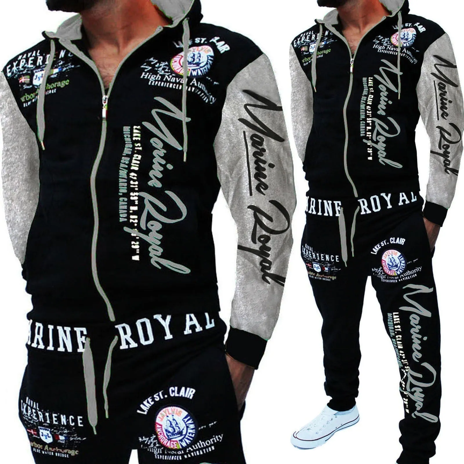 Luna Men's Trendy Tracksuit Set