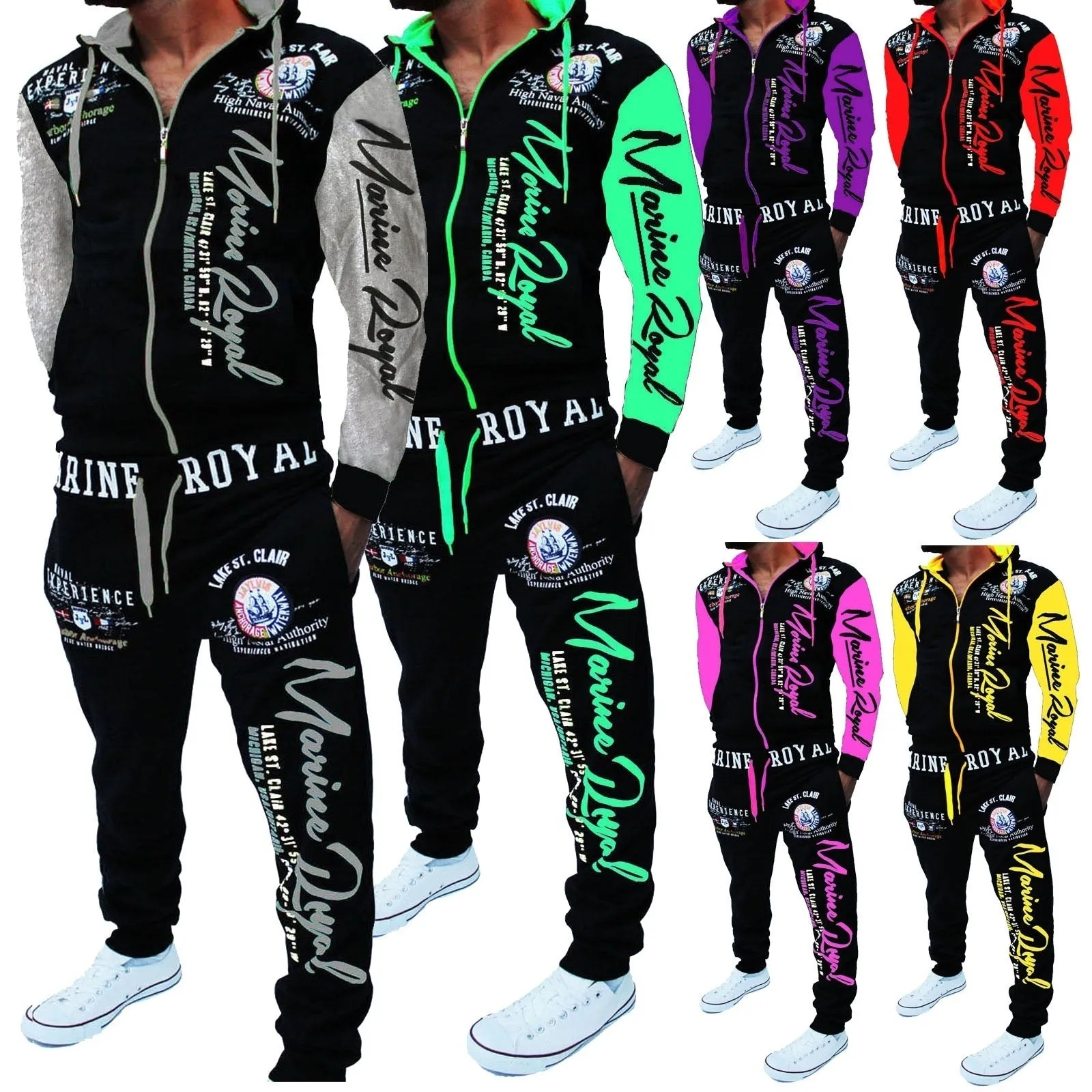 Luna Men's Trendy Tracksuit Set