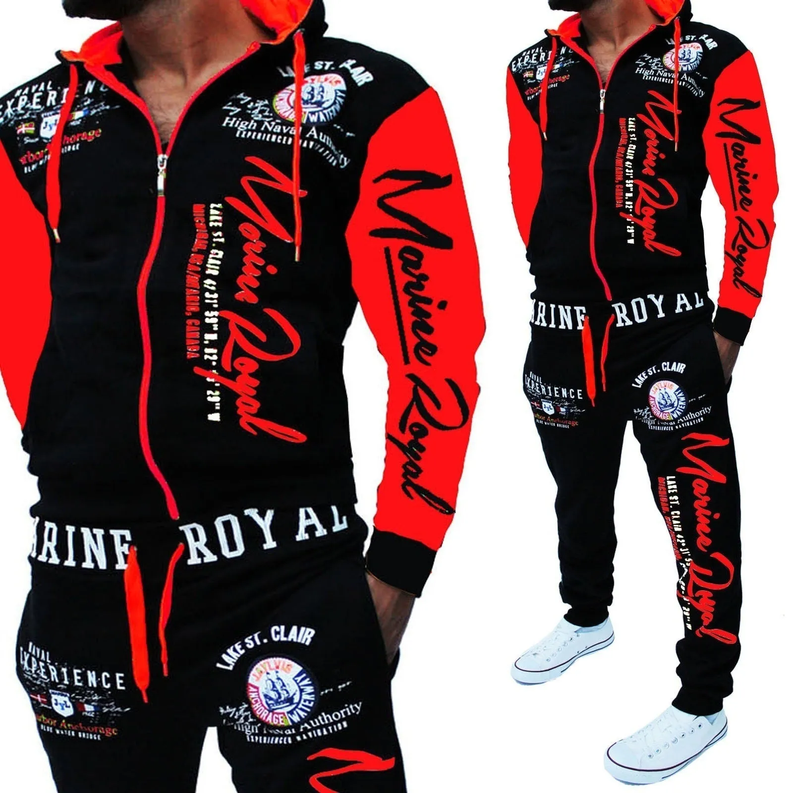 Luna Men's Trendy Tracksuit Set