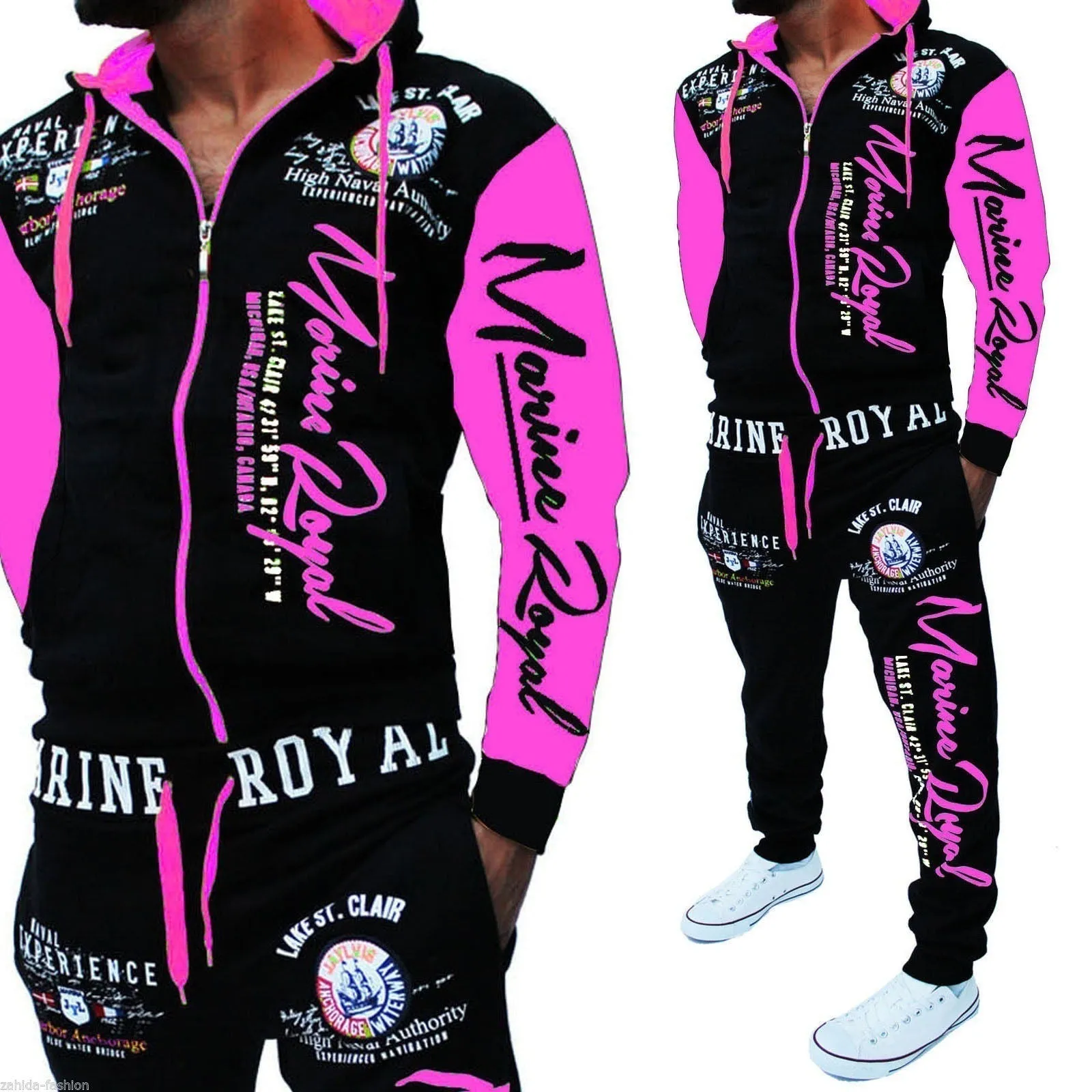 Luna Men's Trendy Tracksuit Set