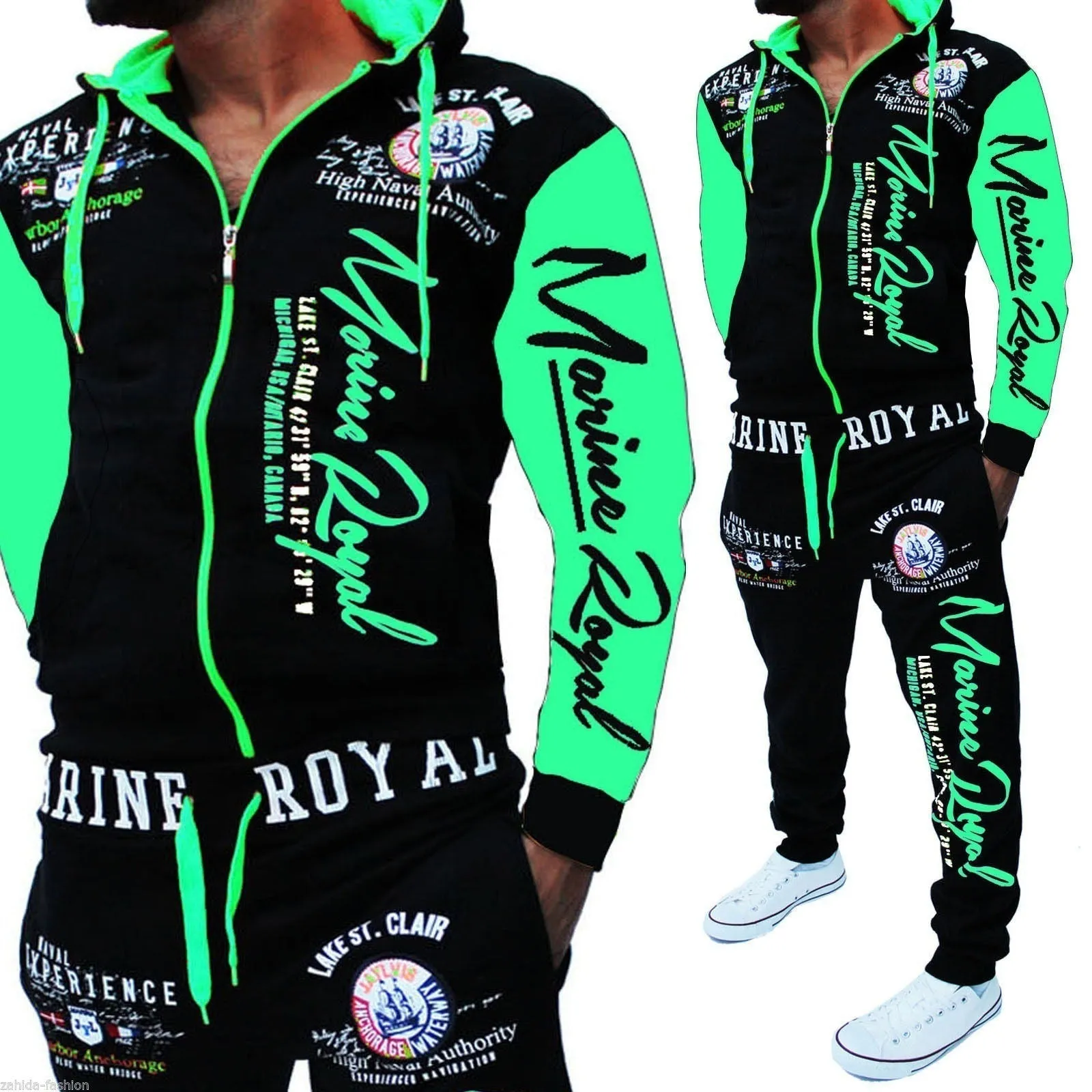 Luna Men's Trendy Tracksuit Set
