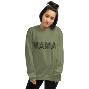 Mama Cheetah Print Sweatshirt