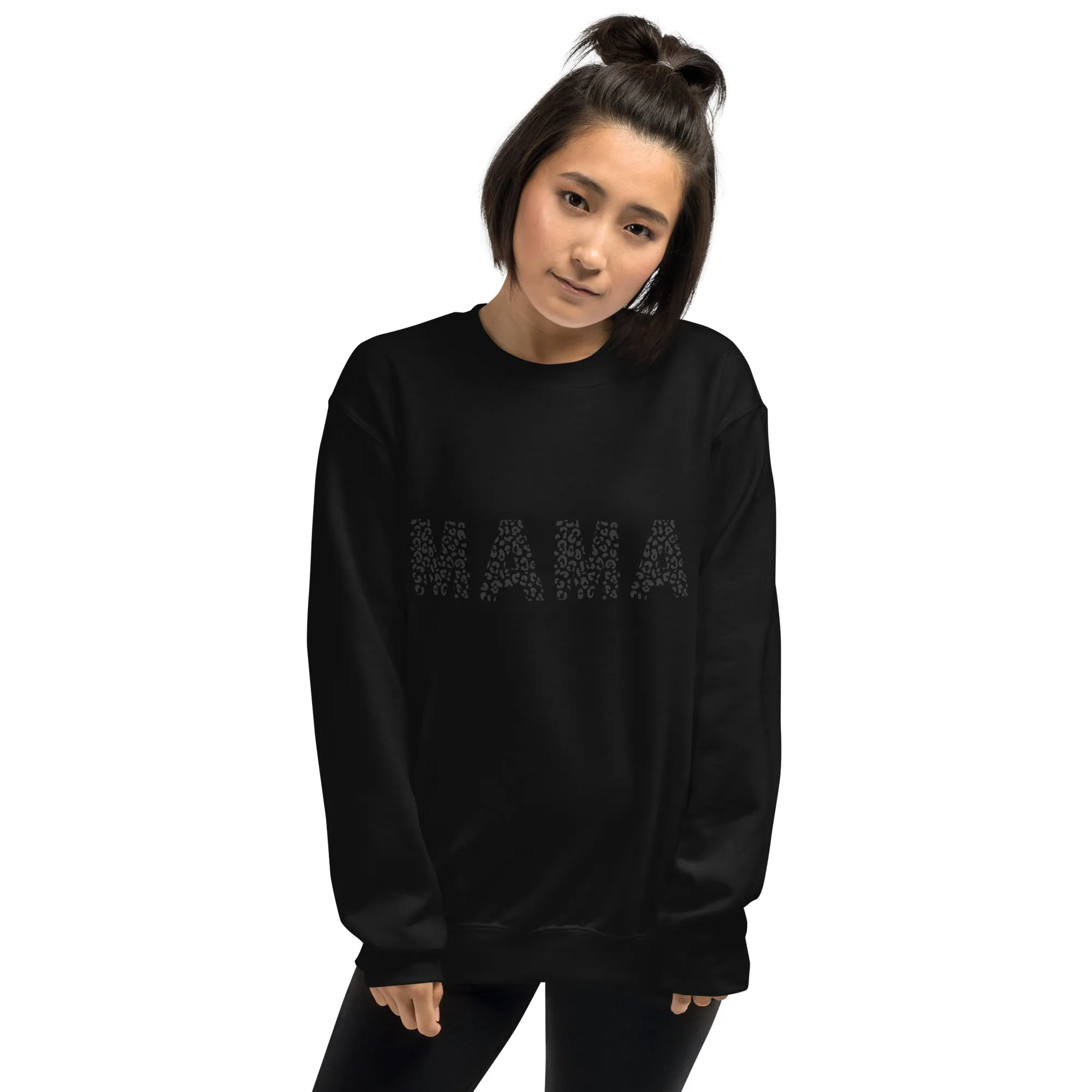 Mama Cheetah Print Sweatshirt