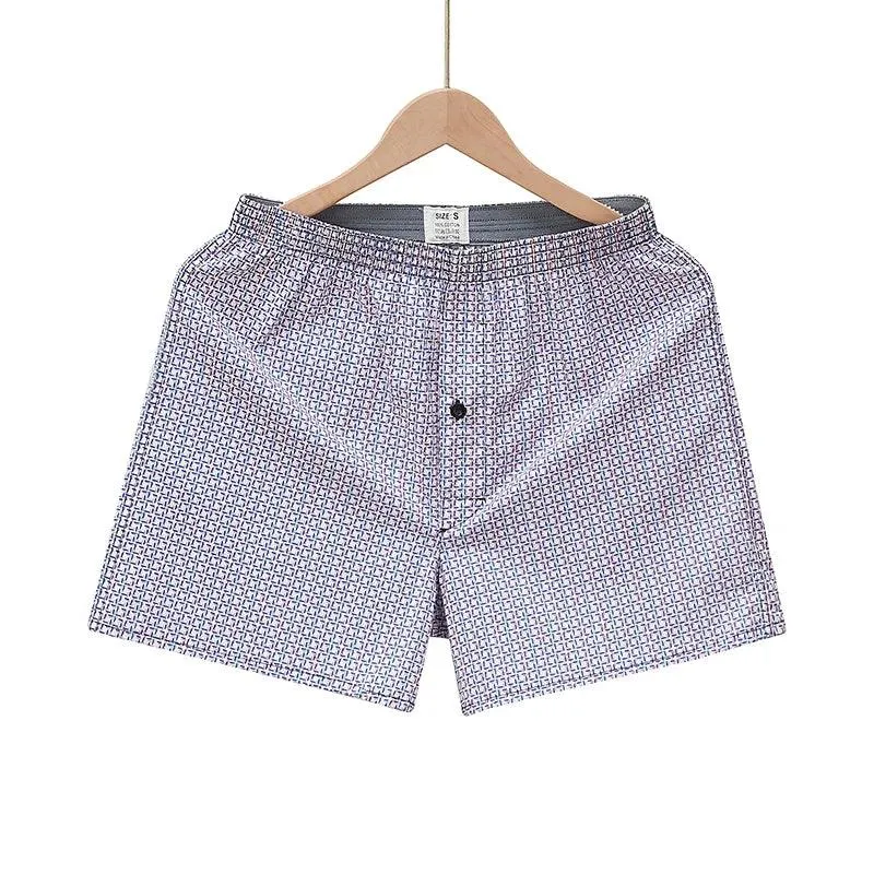 Men's Striped Boxers Breathable