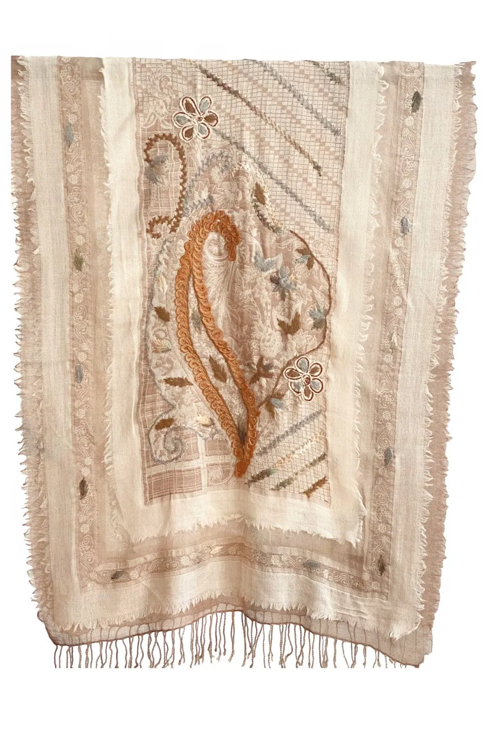Paper Wool Shawl