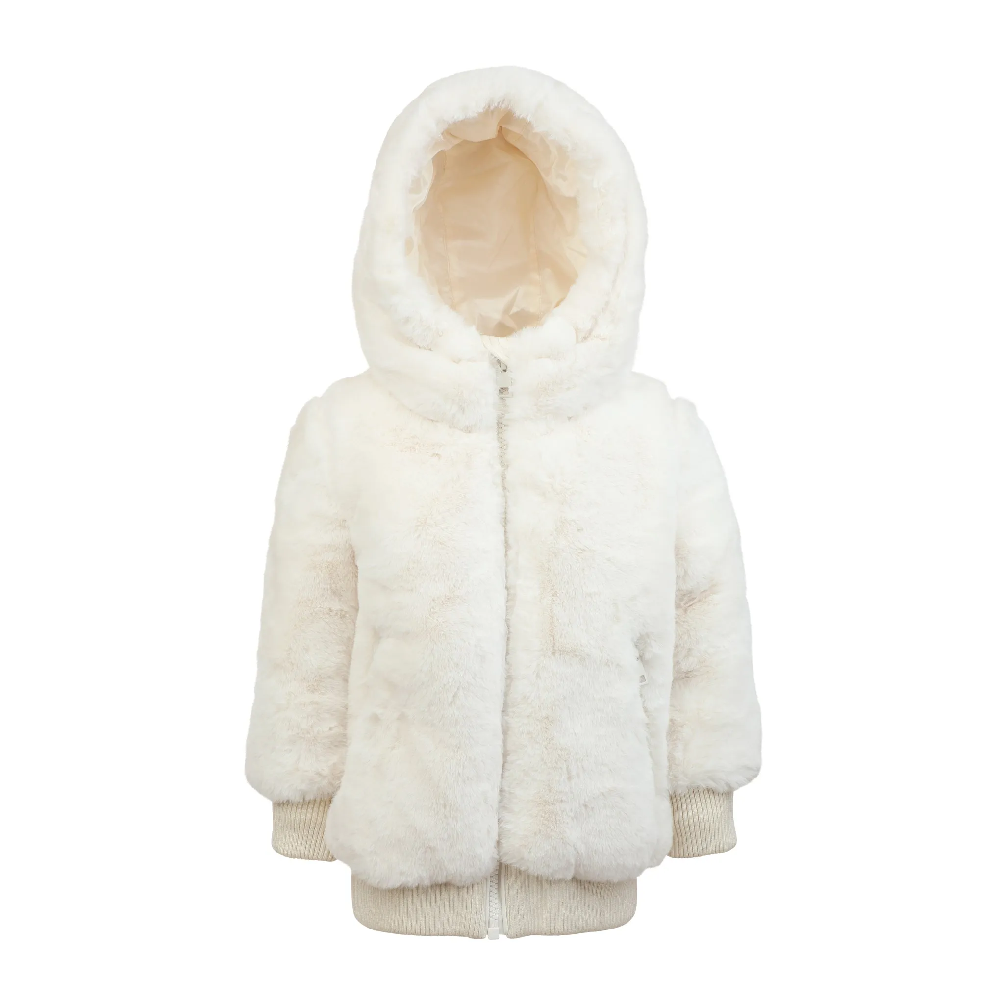 Pramie Ivory Fur Jacket