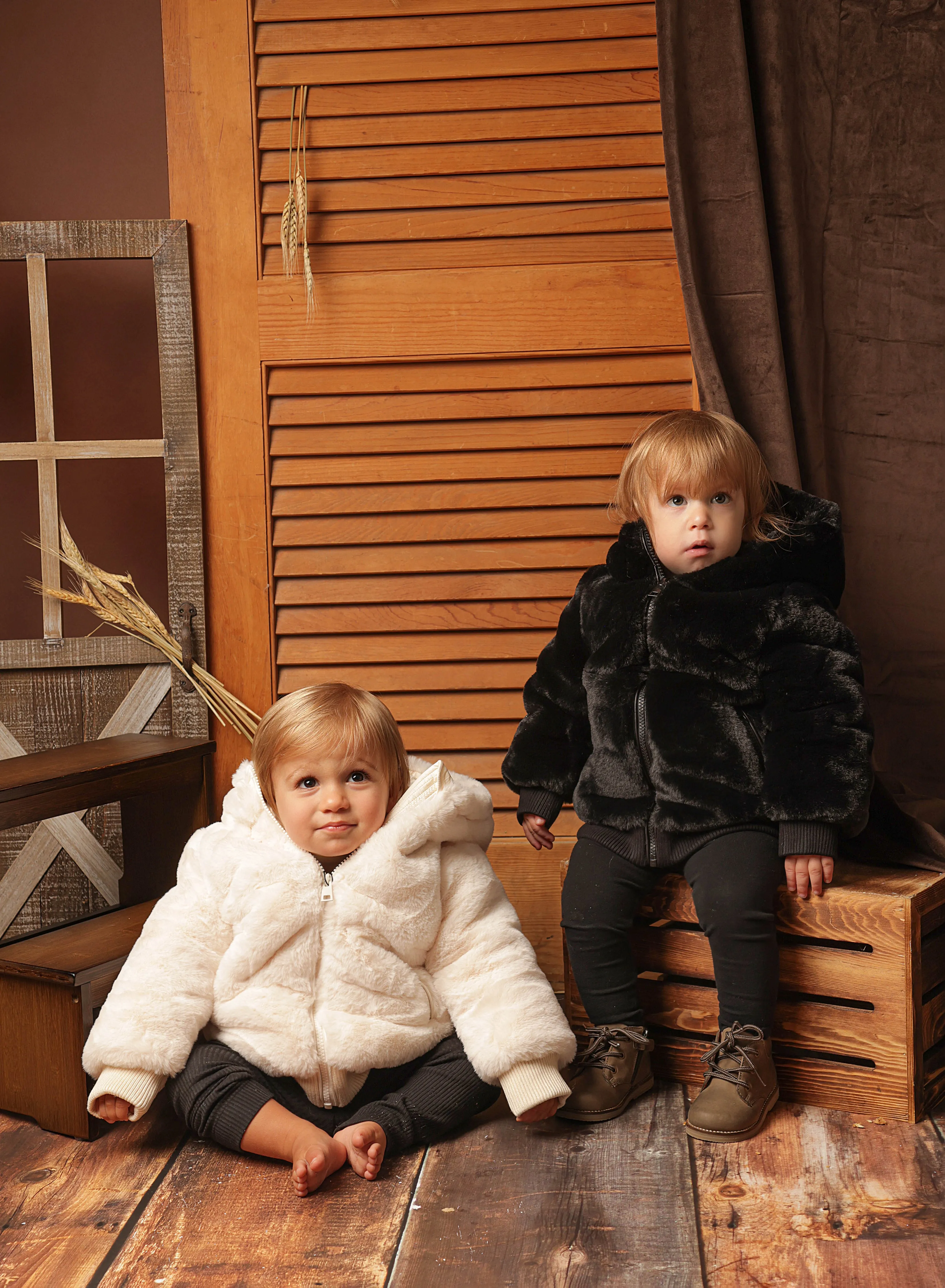 Pramie Ivory Fur Jacket