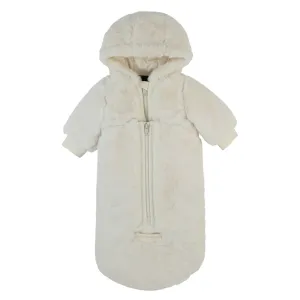 Pramie Ivory Fur Snowsuit