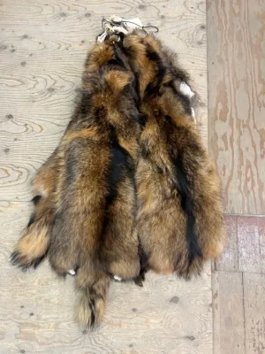 Red Finnish Raccoon Fur