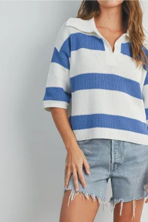 Salty Stripe Knit Top