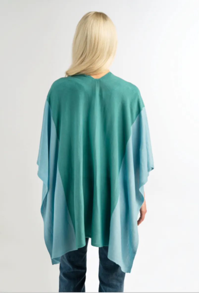 Simply Noelle Color Block Cardi Wrap