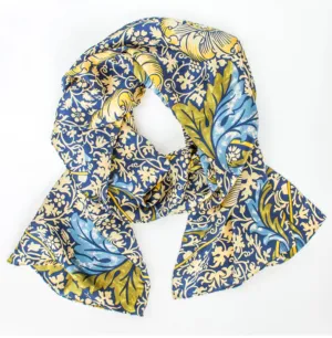 Sunflowers On Blue, Scarf